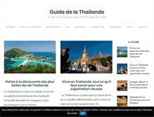 Tablet Screenshot of guide-thailande.net